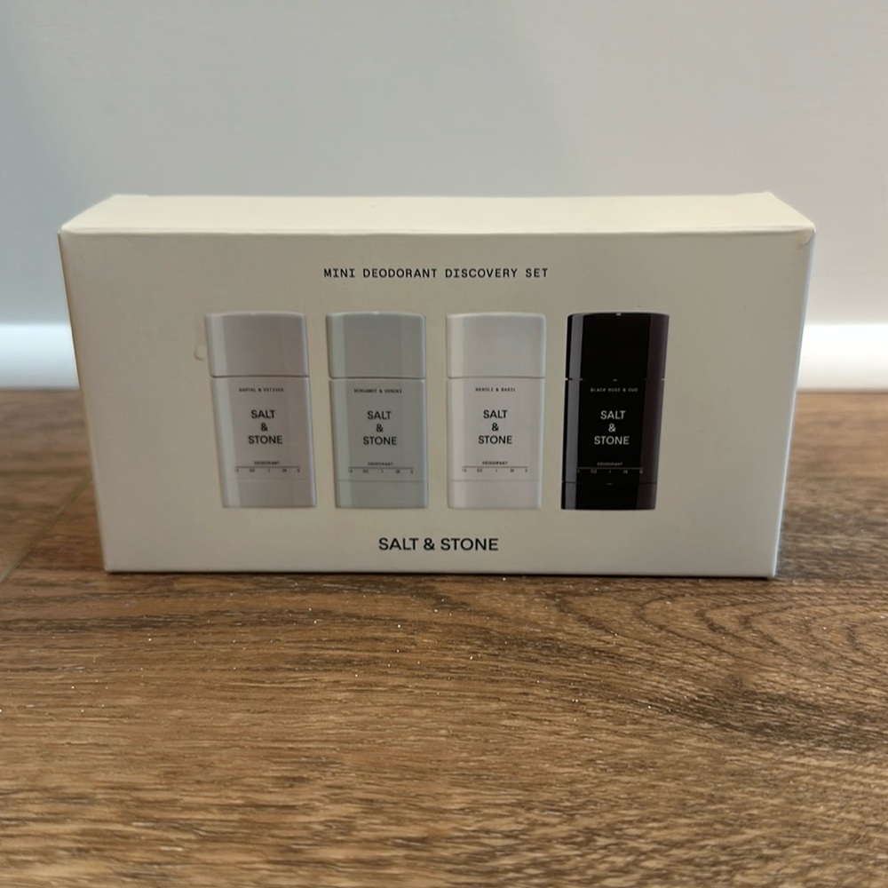 Salt & Stone mini deodorant discovery set